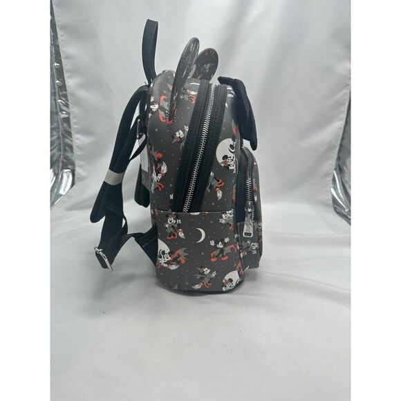 Loungefly Disney Halloween Mickey Minnie Vamp Witch Mini Backpack main image 5